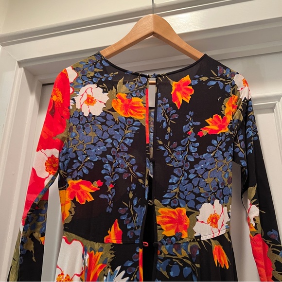 Free People First Kiss Long Sleeve Floral Maxi Dress - Picture 14 of 16